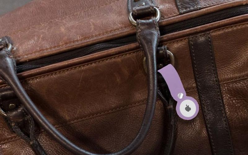 Olixar Soft Silicone Luggage Loop For AirTags - Budget bag tag