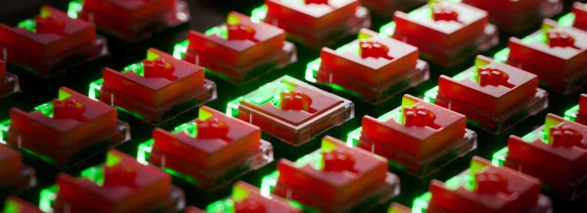 Razer Deathstalker red switches