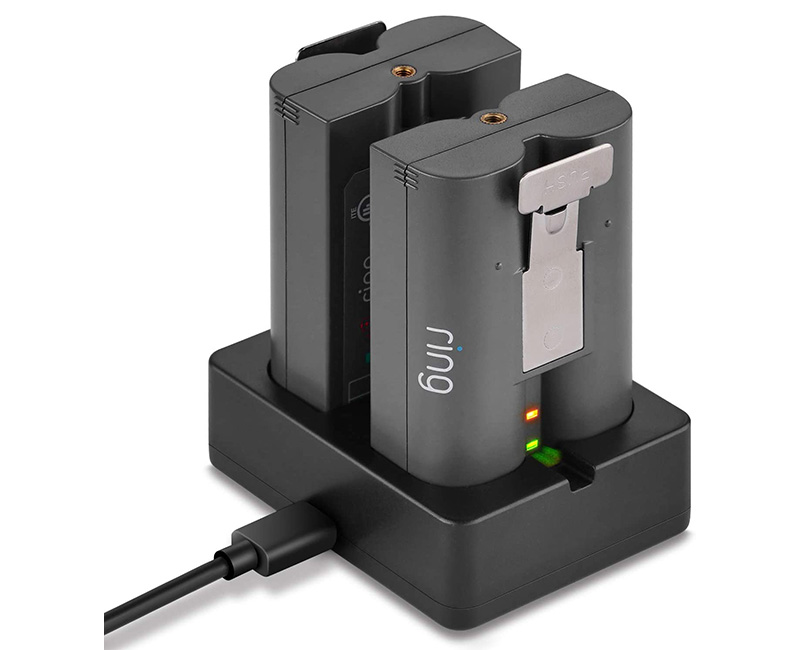 Ring dual battery charger