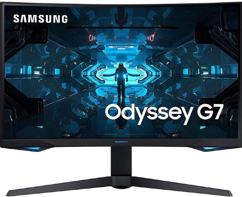 Samsung Odyssey G7 Series curved gaming monitor