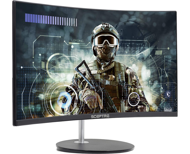 Sceptre 24in curved gaming monitor