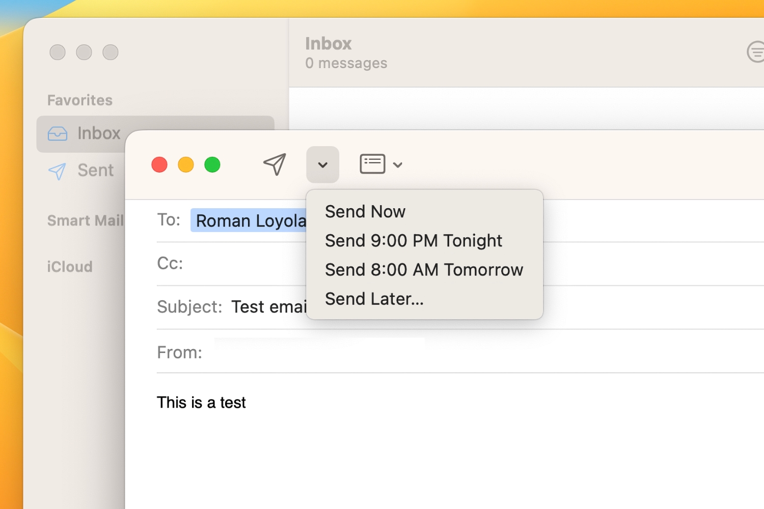 macOS Ventura How to unsend and schedule e mail in Apple Mail