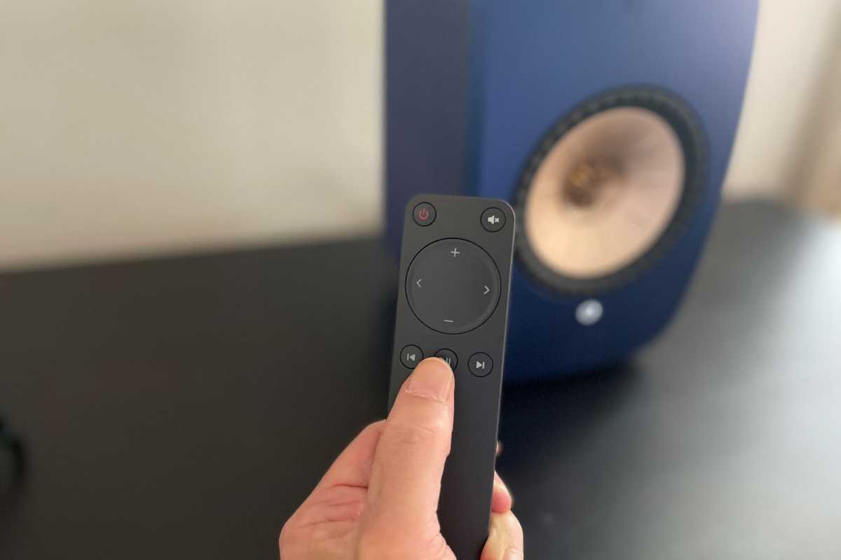 KEF LSX II remote control