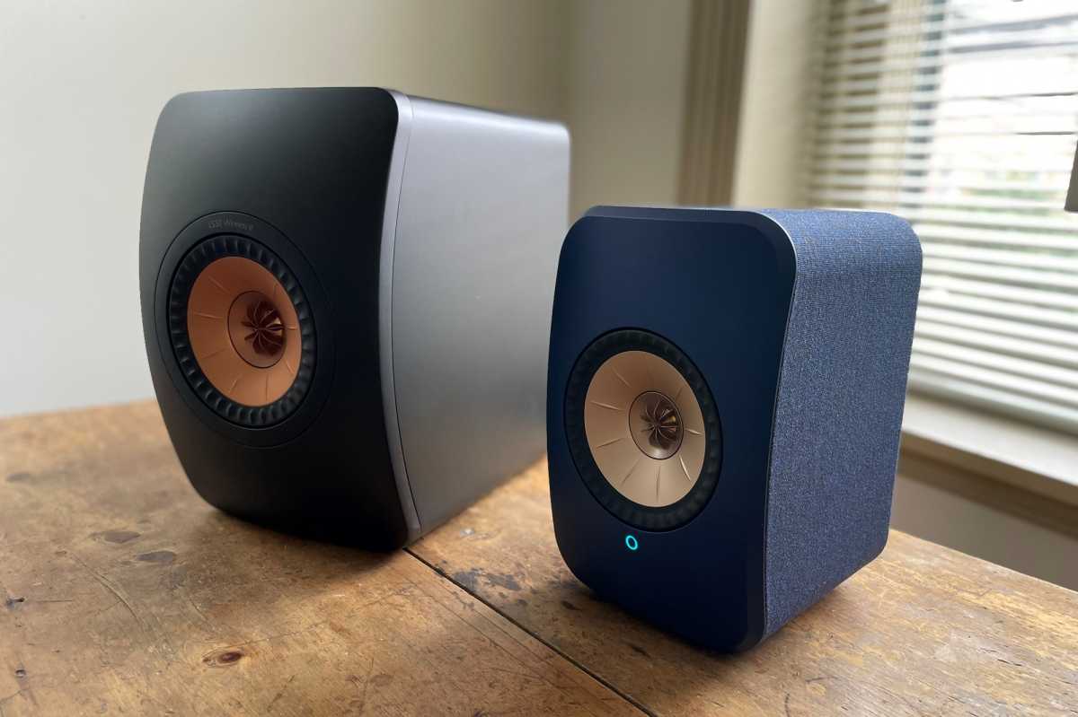 KEF LSX compared to KEF LS50