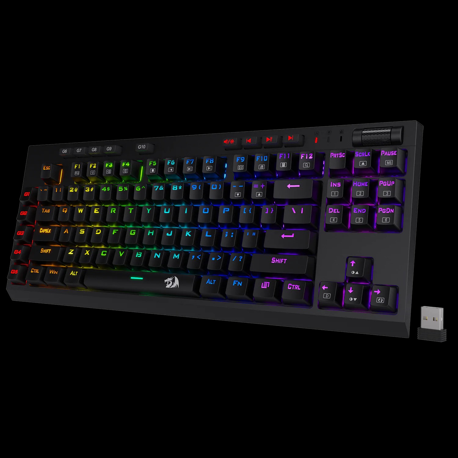 Redragon K596 - Most engrossing ultra-budget wi-fi gaming keyboard