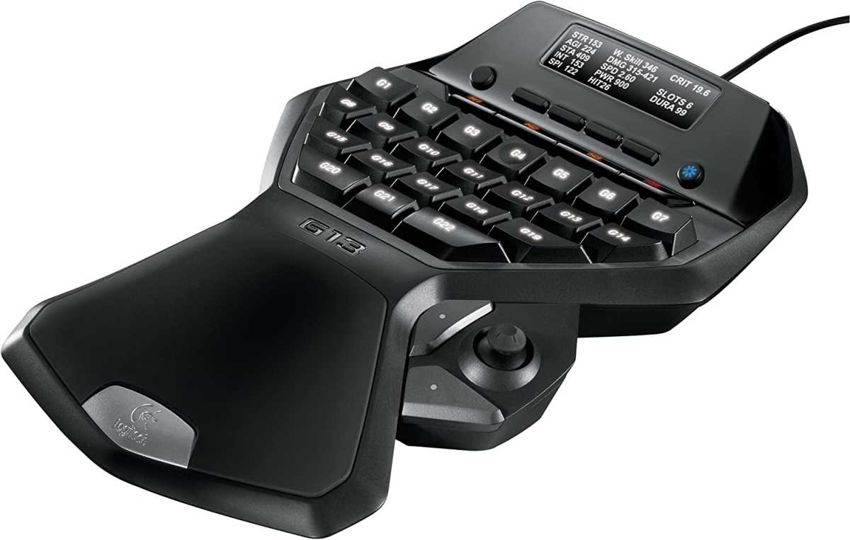 Logitech G13 left-handed keyboard