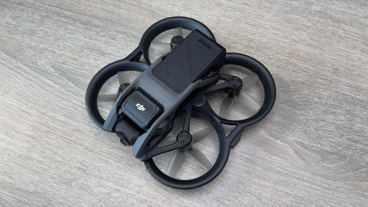 DJI Avata close-up on a table