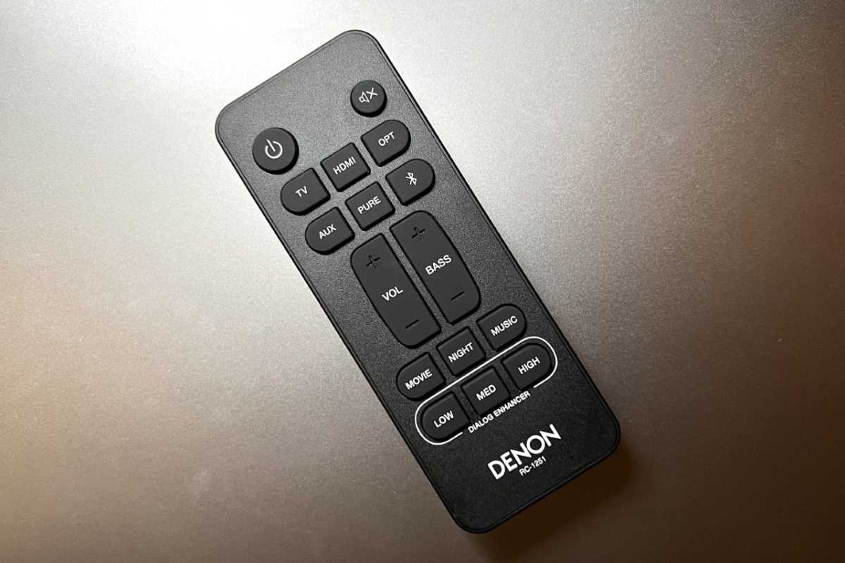 Denon DHT-S217 remote