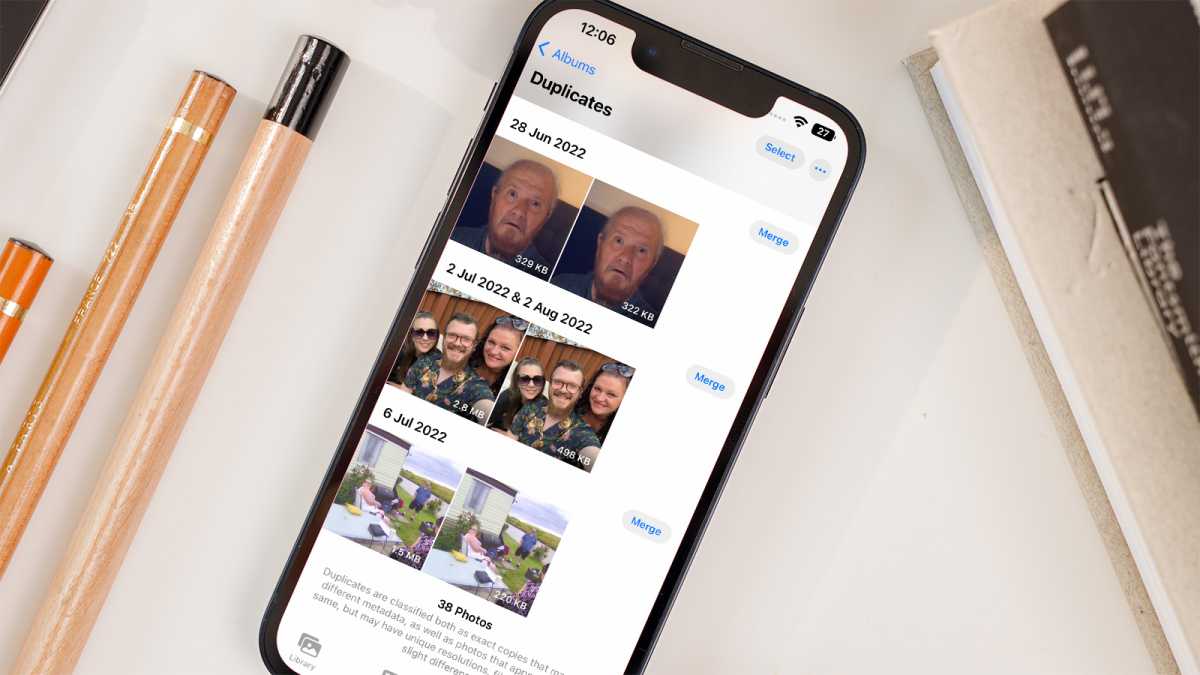 How To Delete Duplicate Photos on iPhone in iOS 16 - Tech Advisor