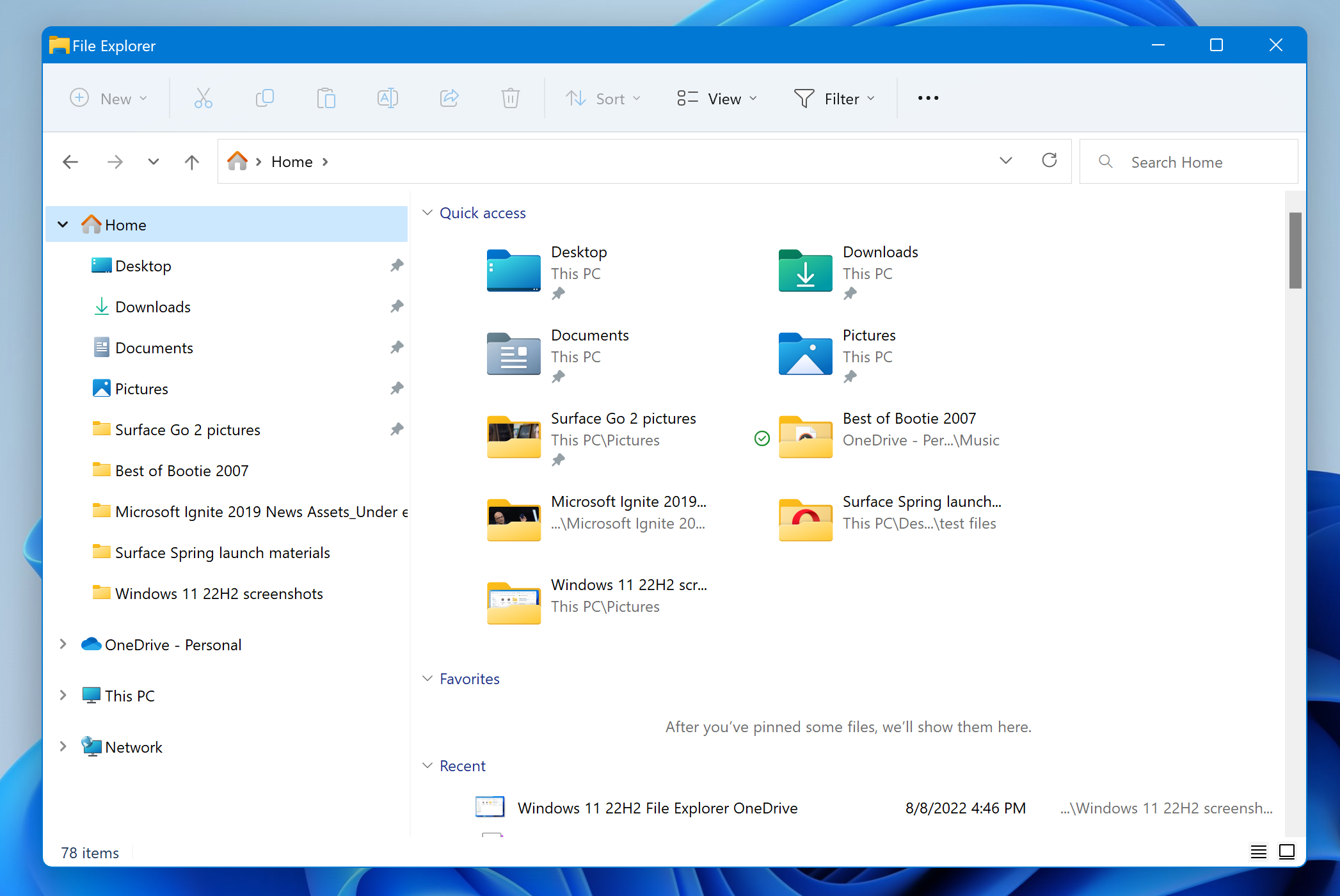 Windows 11 22H2 File Explorer 2