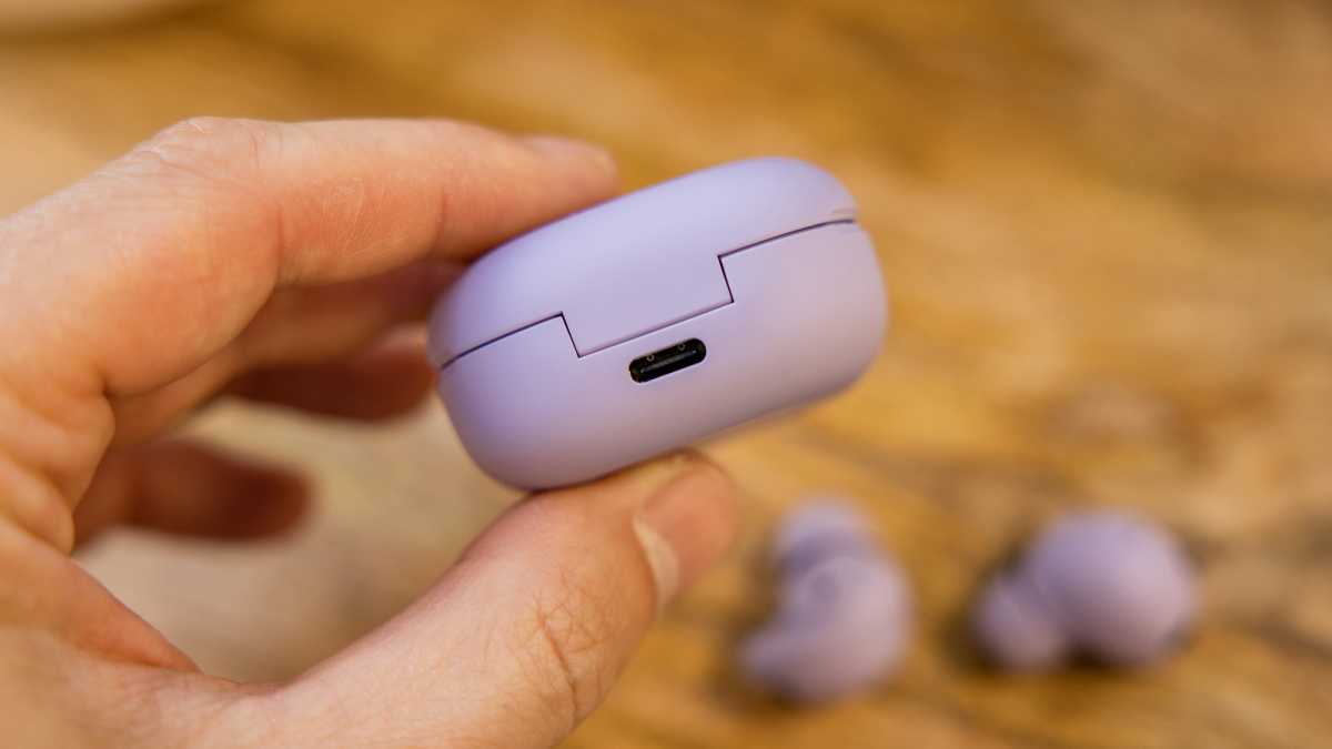 Puerto USB C de los Galaxy Buds 2 Pro