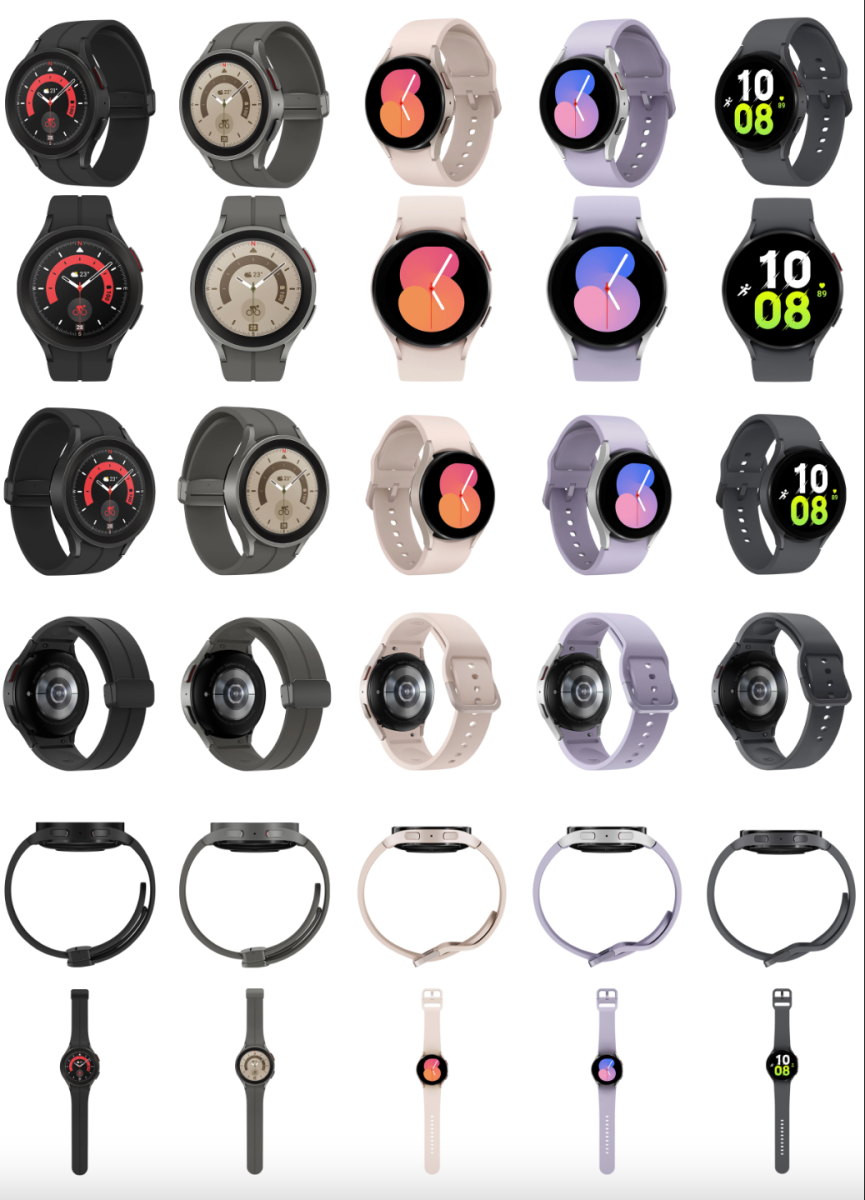 A leak of alleged Samsung Galaxy Watch 5 colours
