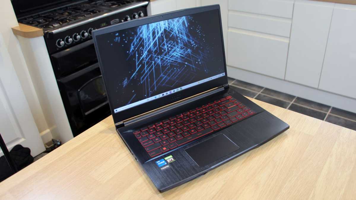  MSI GF63 15.6 144Hz Gaming Laptop: Intel Core i7-11800H RTX  3050 TI 16GB 512GB NVMe SSD Win11 (11UD-260) : Electronics