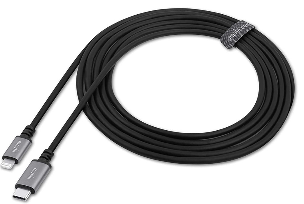 Moshi USB Cable with Lightning Connector - Best Long Cable