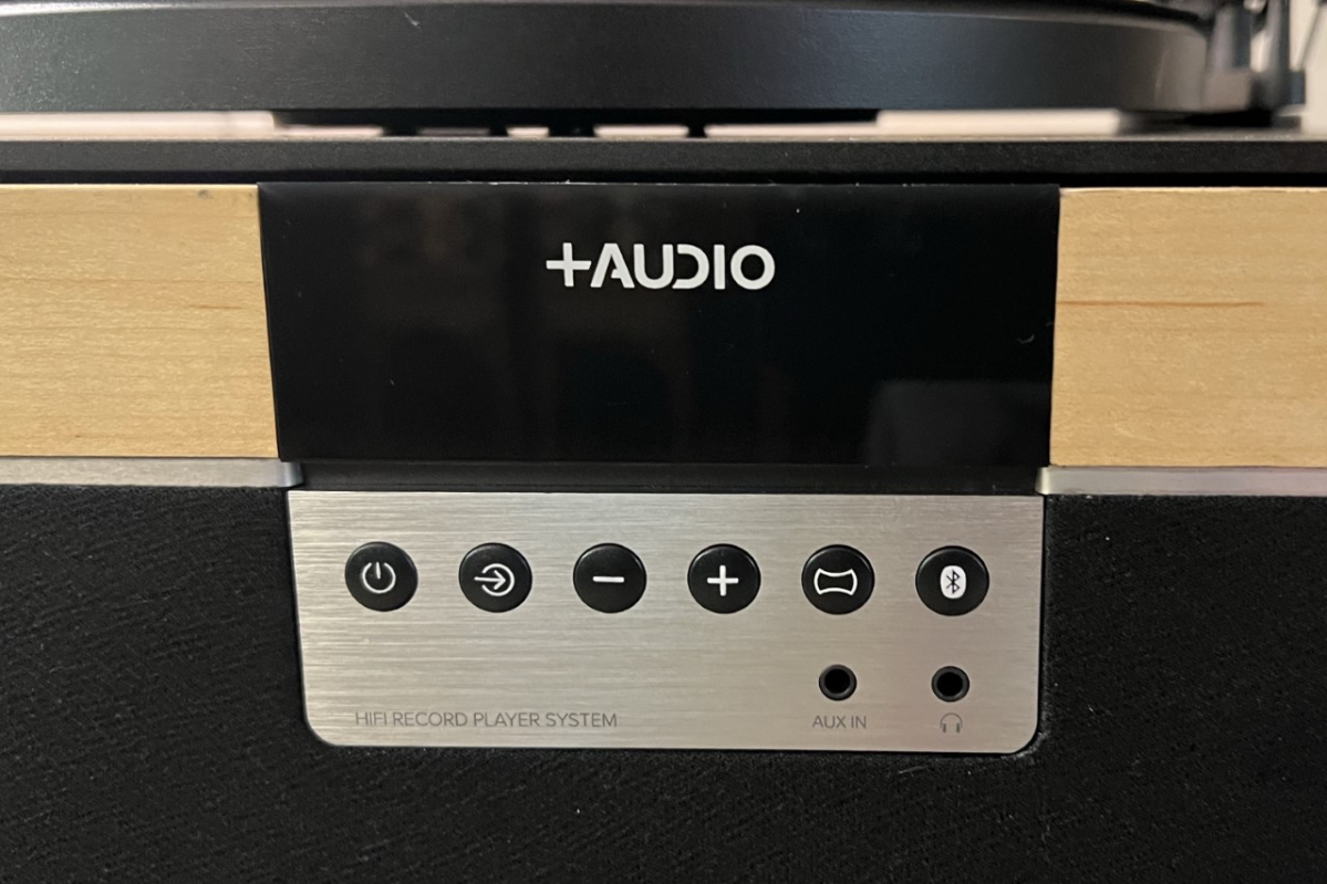 Plus Audio The+Record Player controls