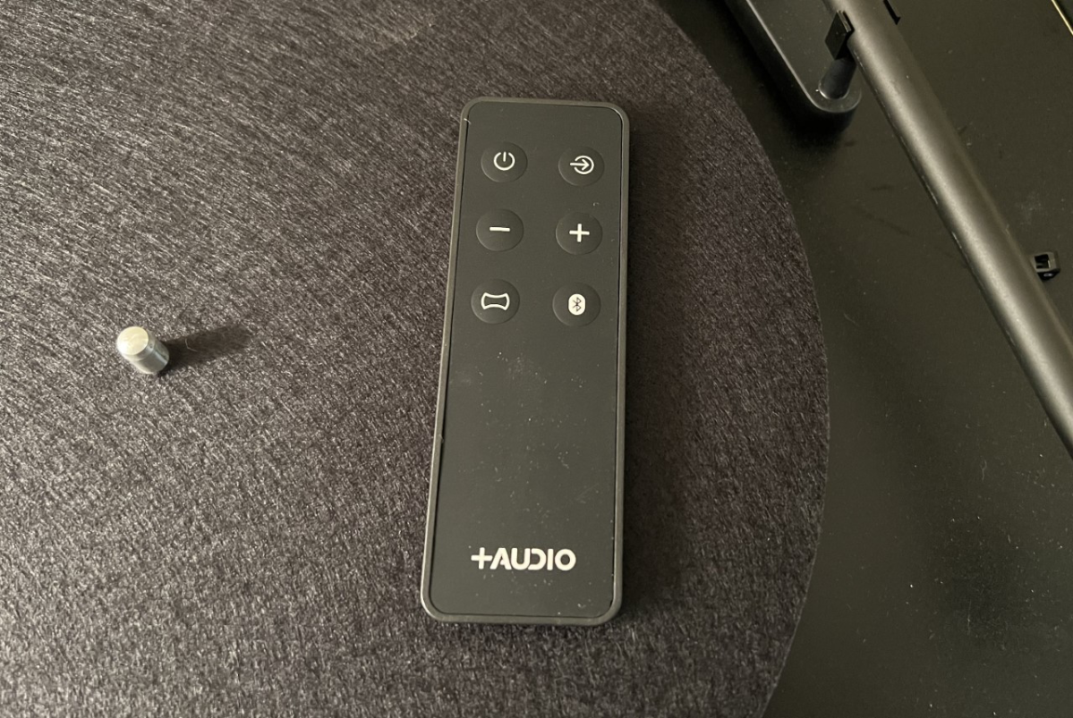 Plus Audio The+Record Player remote
