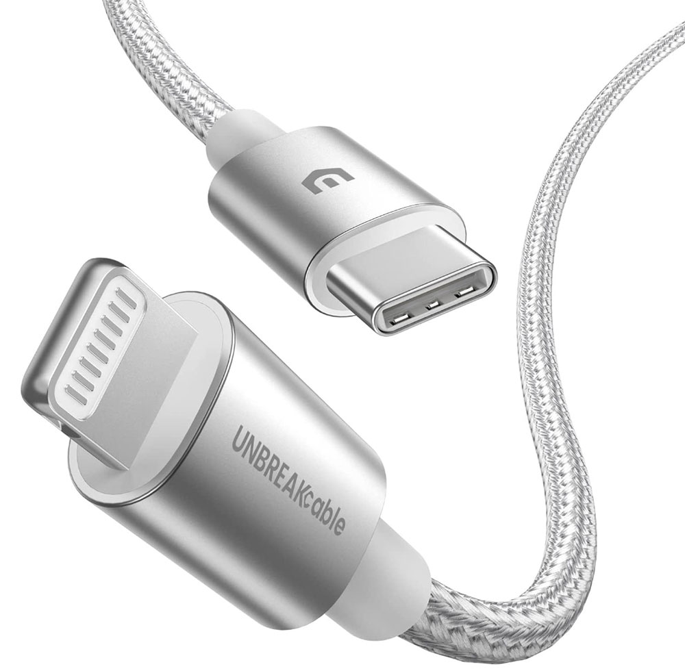UNBREAKcable USB-C auf Lightning Kabel