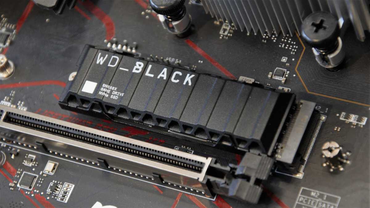 WD BLACK SN850X on MSI motherboard