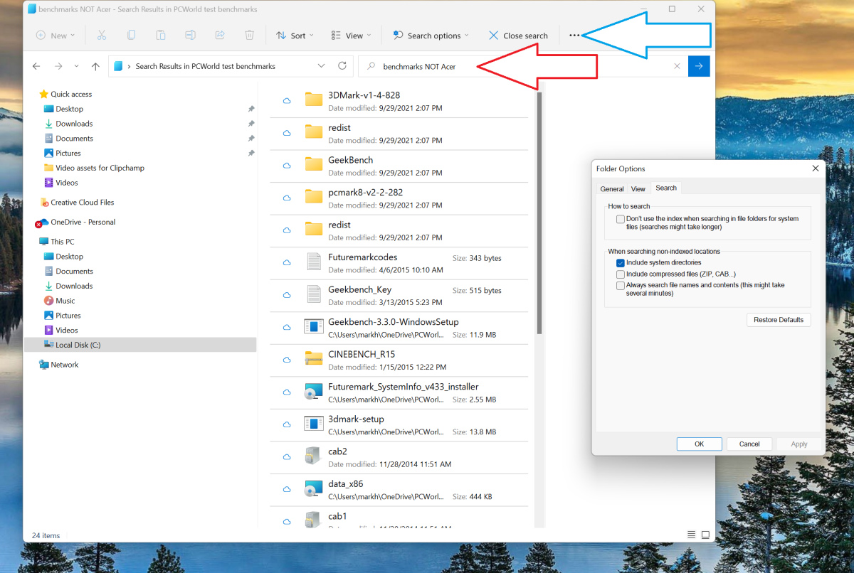 Windows 11 Search File Explorer