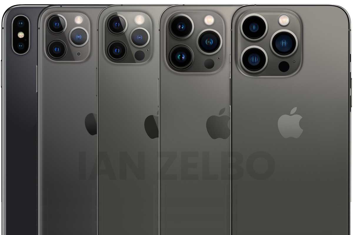 iPhone 14 camera bump comparison