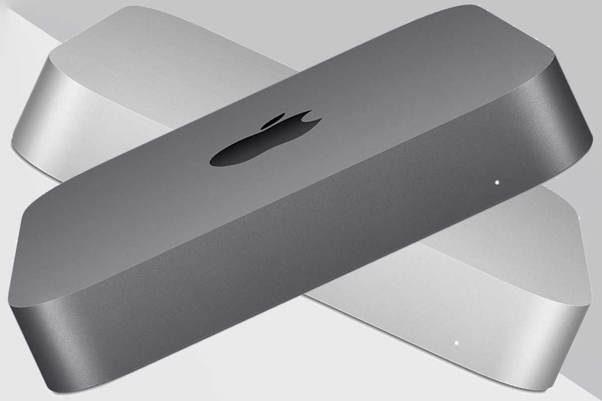 Mac mini silver and space gray