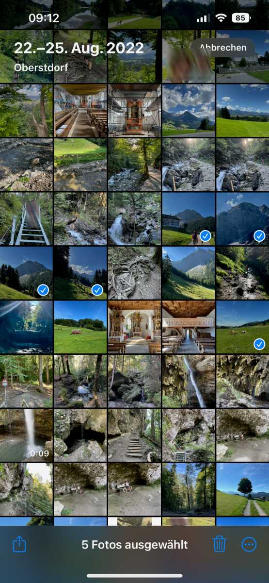 iOS 16 Stapelbearbeitung von Bildern 06