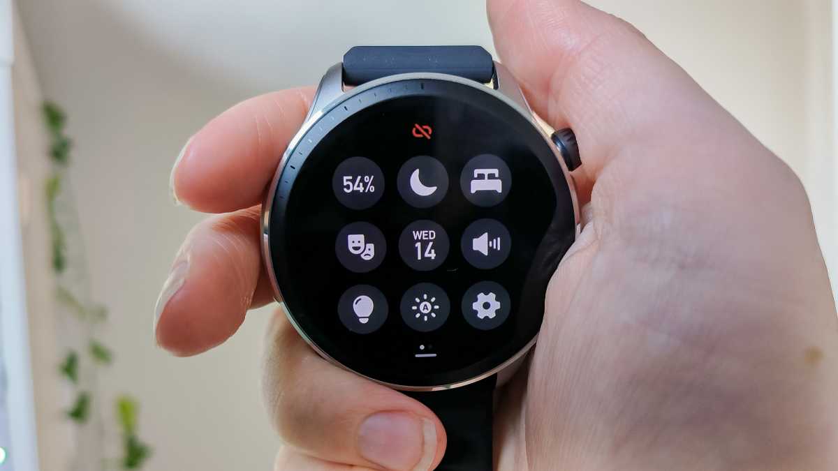 Raccourcis Amazfit GTR 4
