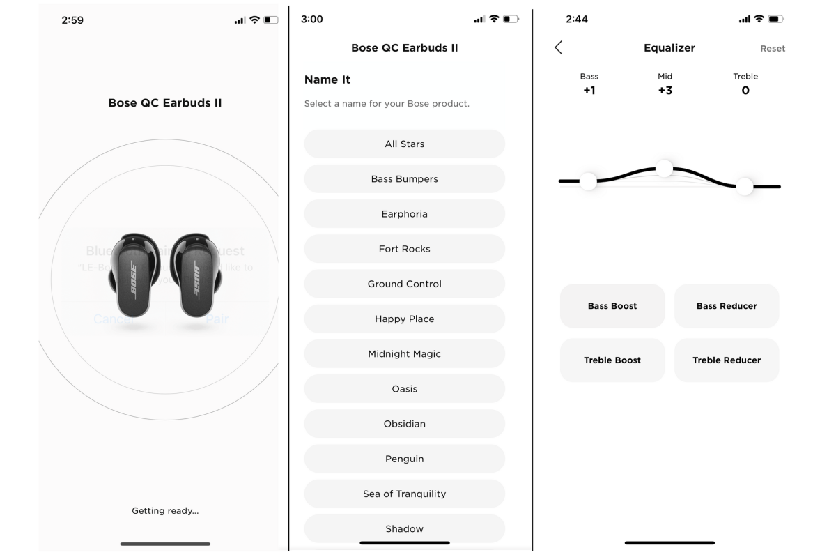 Bose QuietComfort® Earbuds II Silicone Case Cover - Triple Black