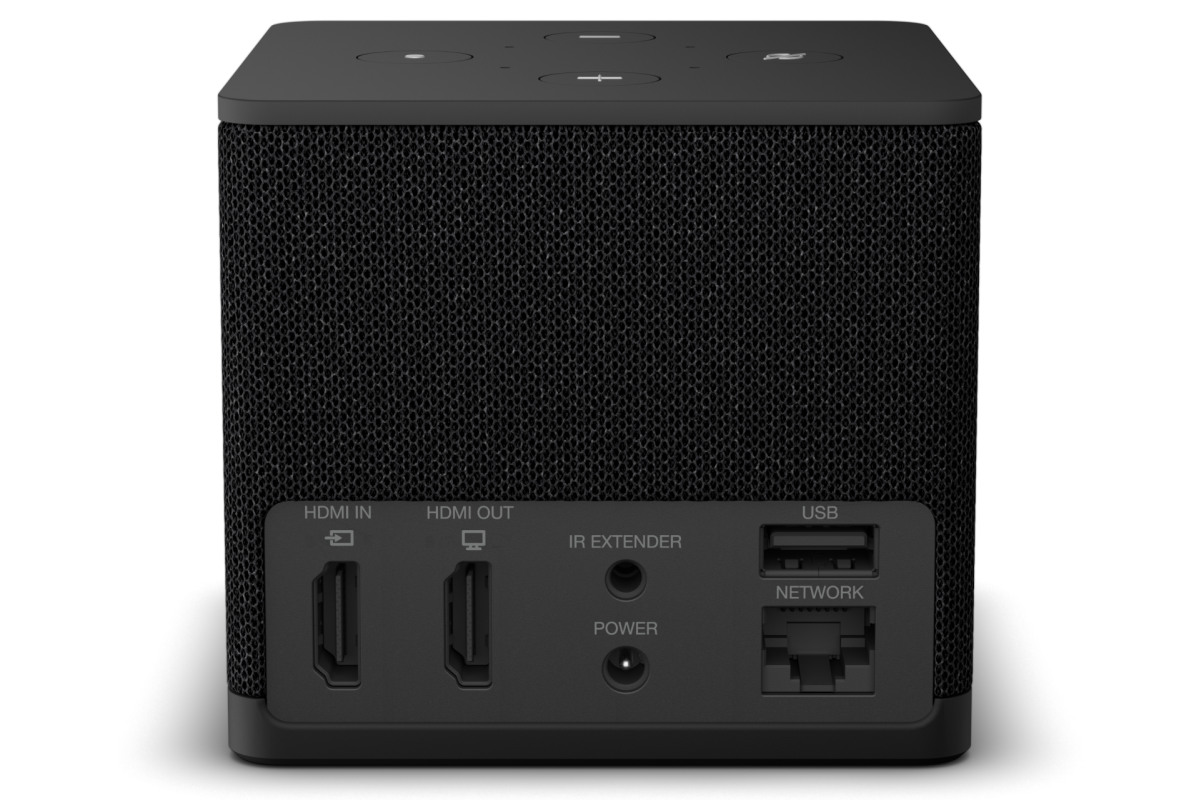 Amazon Fire TV Cube 3rd-gen inputs