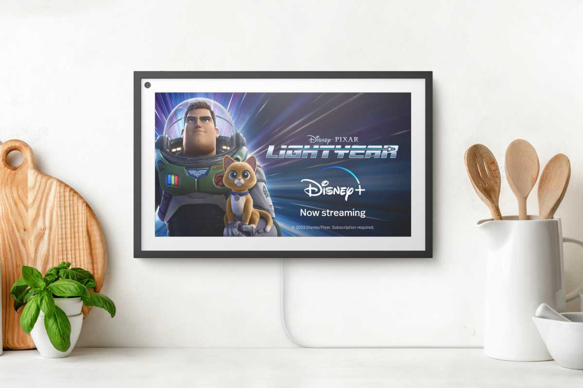 Buzz Lightyear streaming on Amazon Echo Show 15