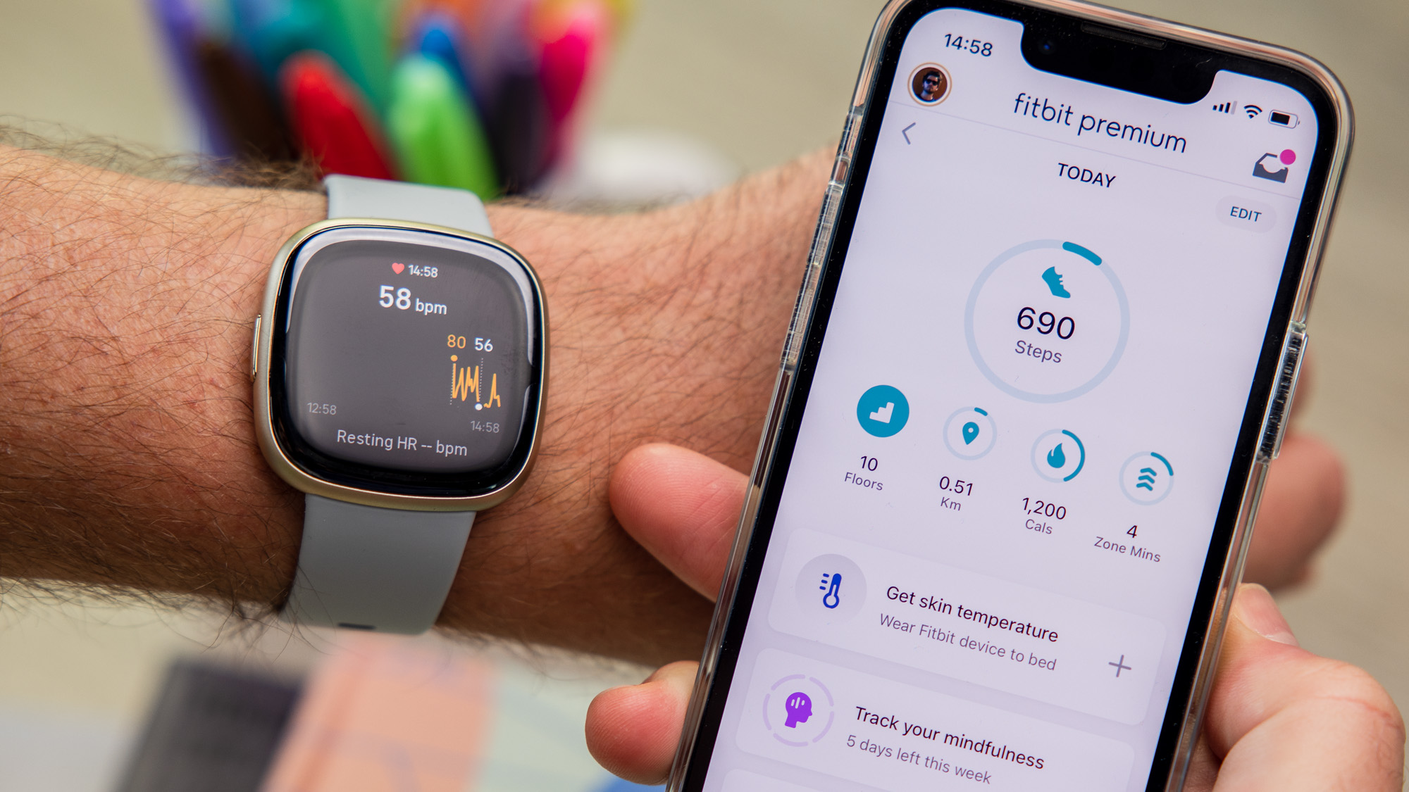 Fitbit sense gps online review