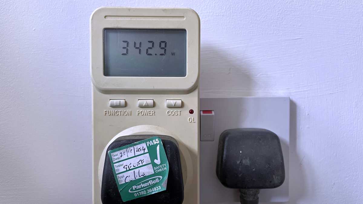 How to measure the power consumption of a meter - watts