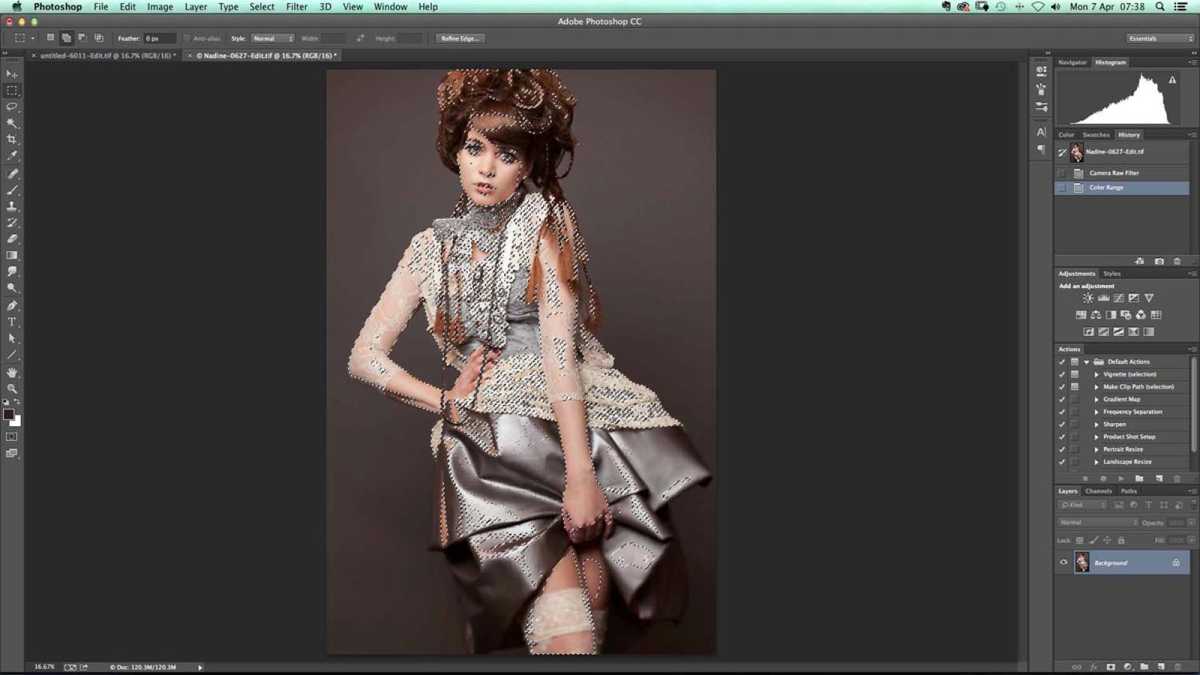 How to adjust skin tone in Photoshop - step 4