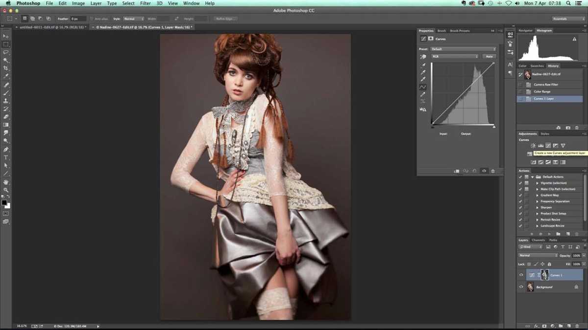 How to adjust skin tone in Photoshop - step 5