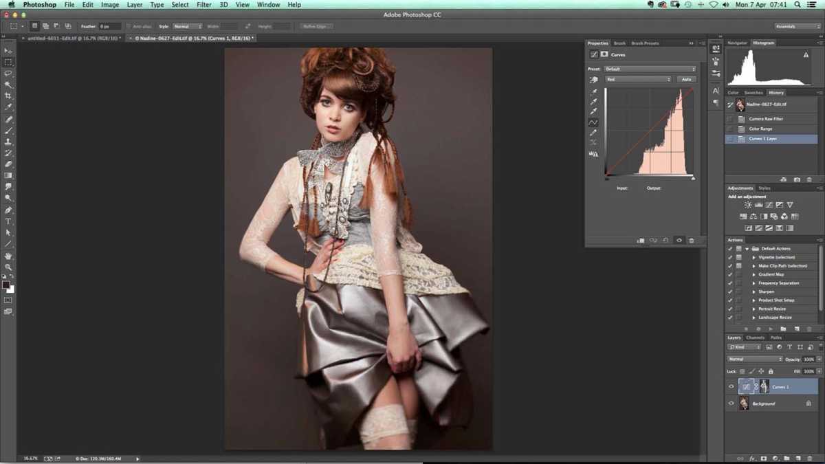 How to adjust skin tone in Photoshop - step 6