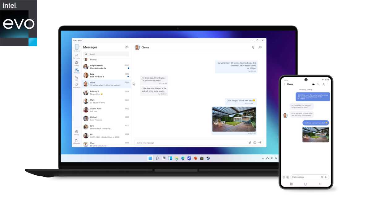 Intel's new Unison app links your phone to your Evo laptop | PCWorld
