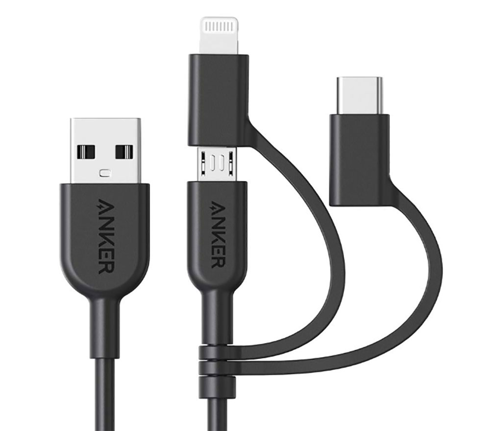 Anker Powerline II 3-in-1 Cable