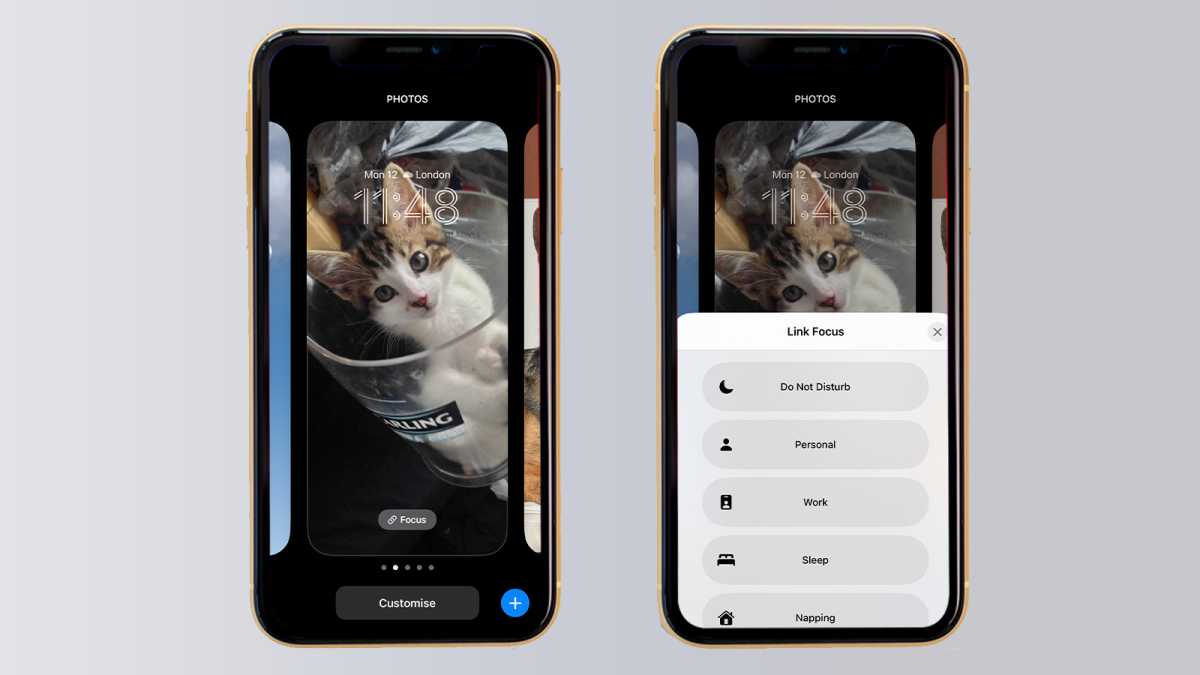 Add a Focus Mode to a Lock Screen