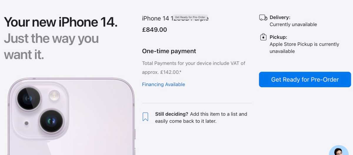 How to pre order iphone 