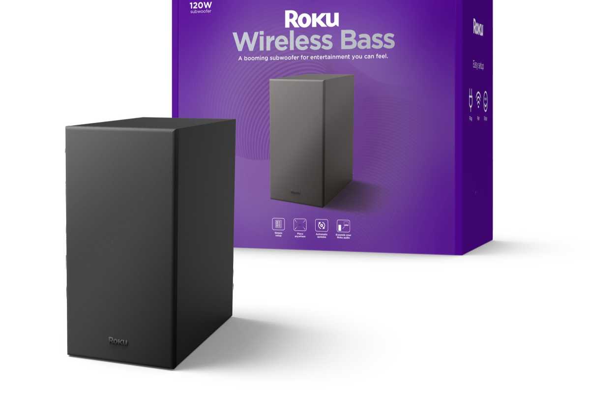 Roku Wireless Bass subwoofer