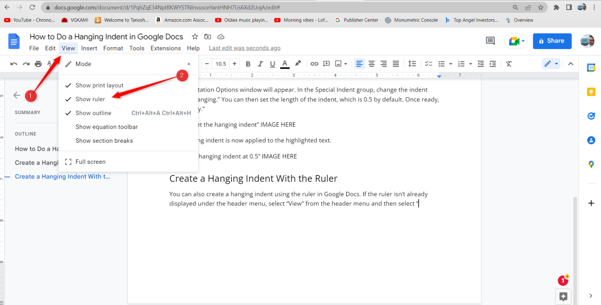 Google documents