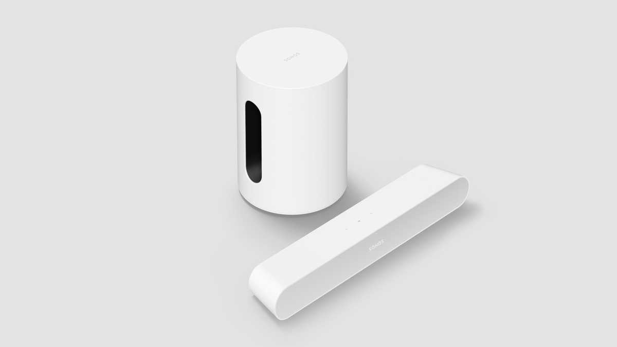 Sonos Sub Mini with Ray soundbar