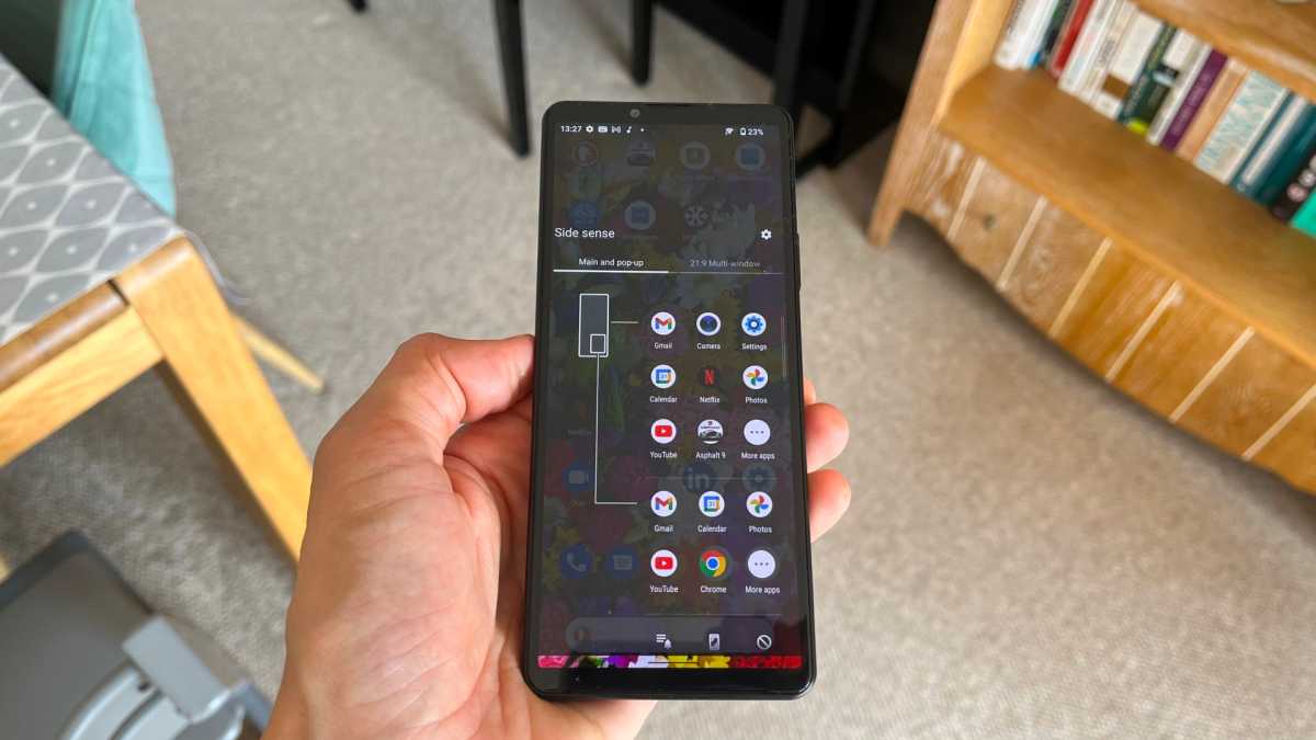 Sony Xperia 10 IV in hand