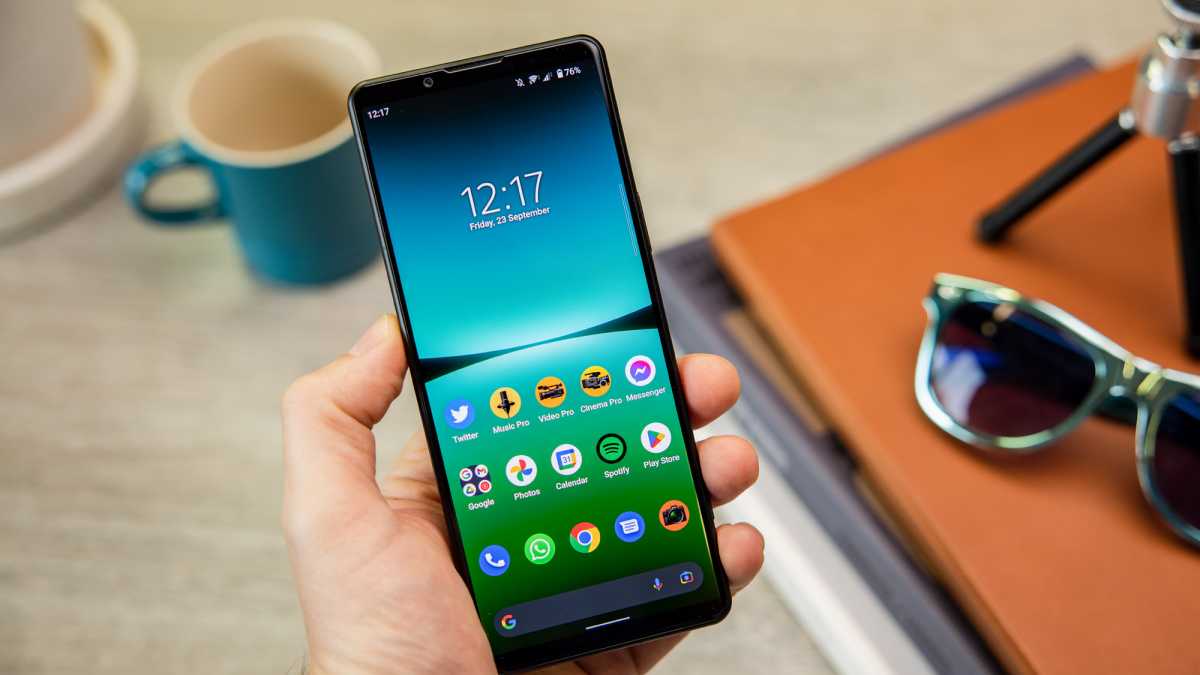 Sony Xperia 5 IV Home Screen