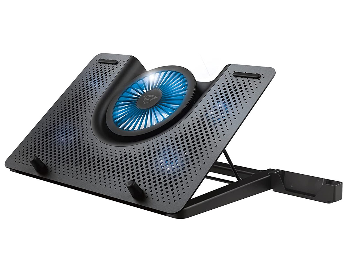 Trust GXT 1125 Quno – Best for laptop stand cooling