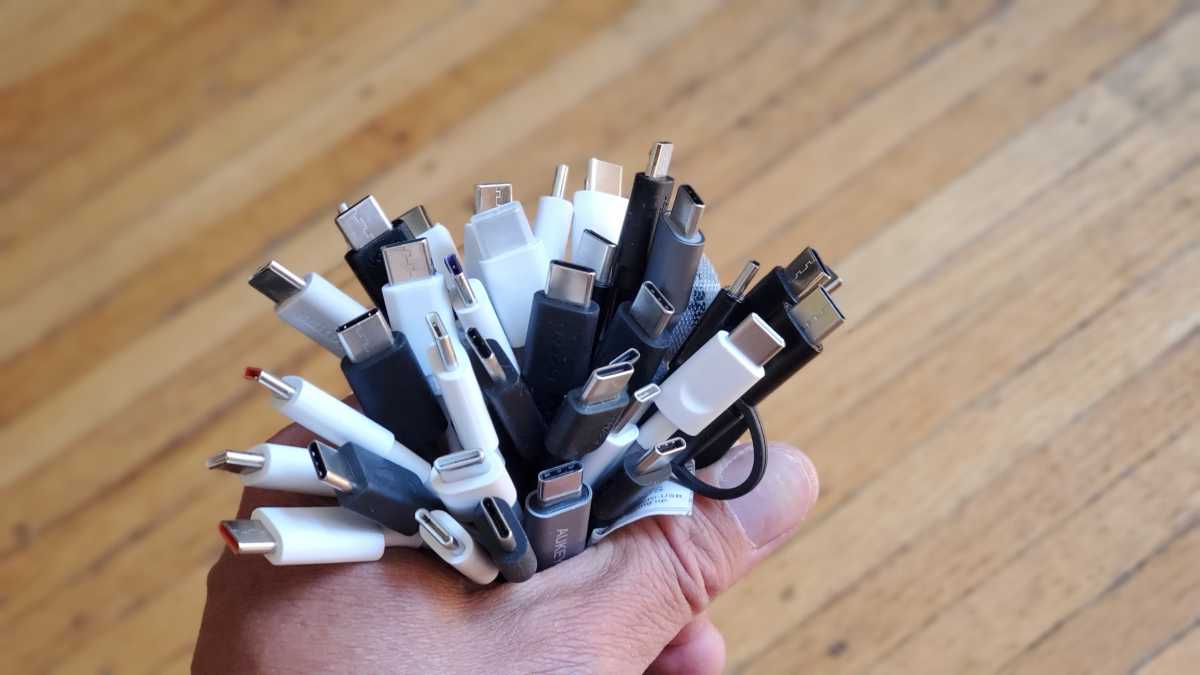 Collection de câbles USB-C vers USB-A