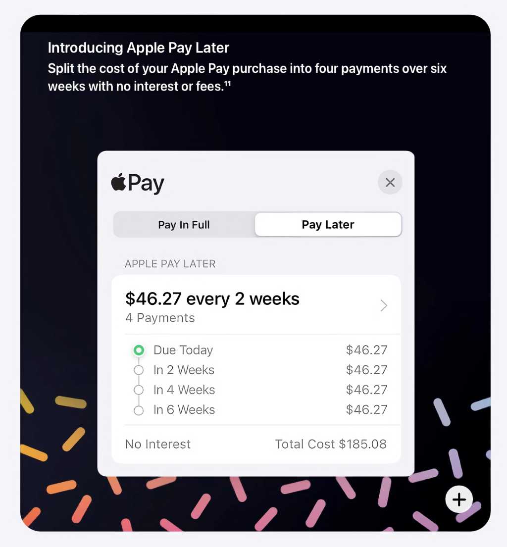 Image: Warum sich Apple Pay Later verspÃ¤tet