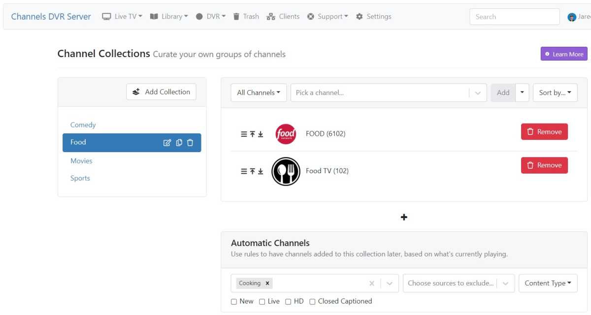 Advanced tricks for cutting cords in DVR channels 6 Create virtual channels in Channels DVR