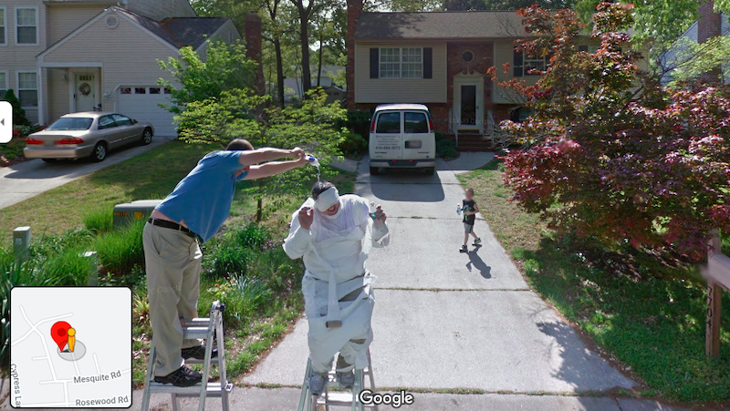 25 Fotos Engra Adas Do Google Street View TEG6   Google Street View Family 