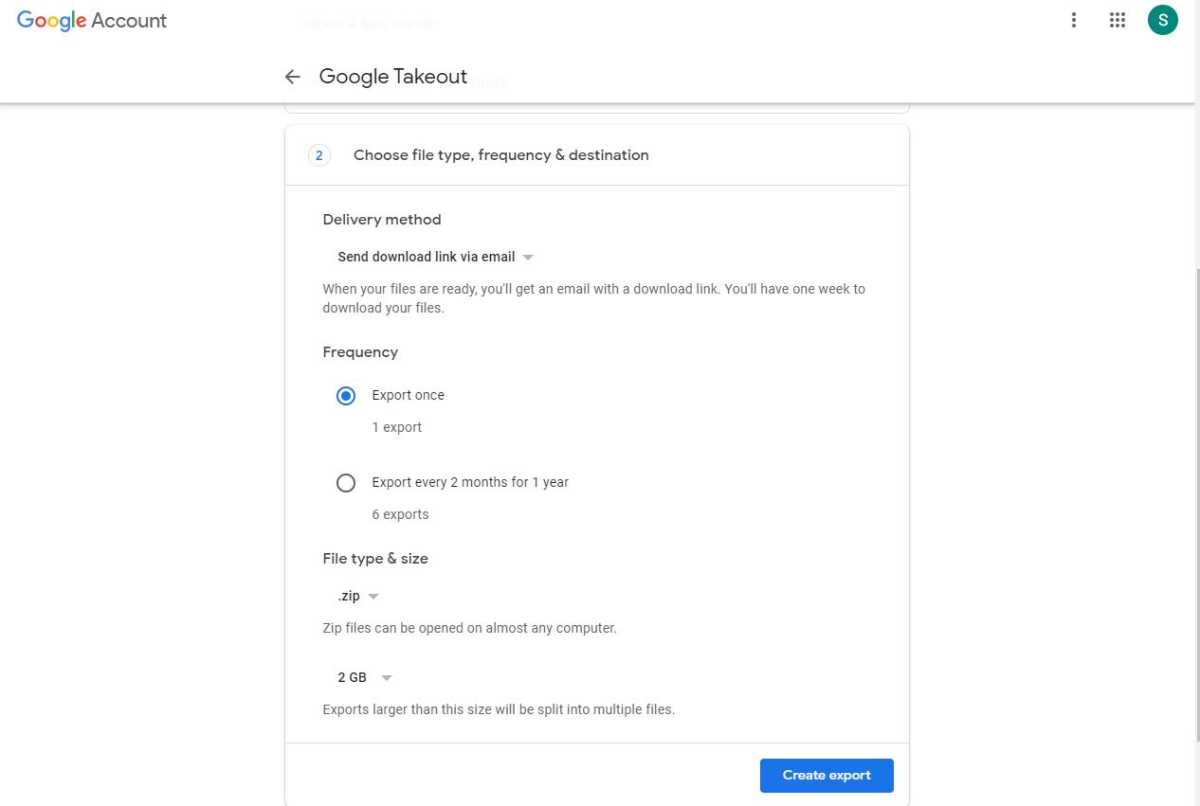 How to download all from Google Photos - step 6